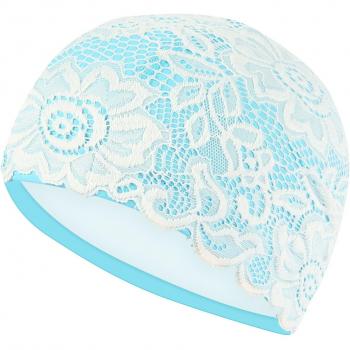 LaceBloom AquaShield Women's Swim Cap