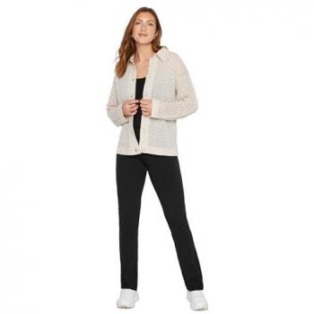 Pantalon de Yoga Slim Noir Long Tall Sally