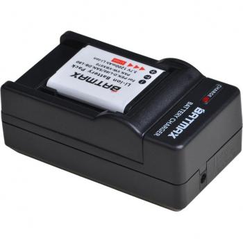 Batmax DB-L80 Battery and Digital Charger for Sanyo VPC-CG10, VPC-CG20, PENTAX VPC-CG88, CG100, P70