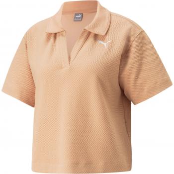 Puma Polo A Maniche Corte Dusty Tan L