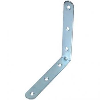 Equerre de chaise zinguée, hauteur 12 cm