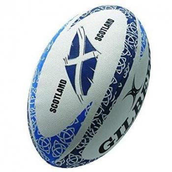 Mini Rugby Ball - Gilbert Flower of Scotland (Size 1)