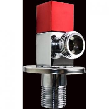 Brass Triangle Stop Valve 3-Way T-Adapter for Cold Water