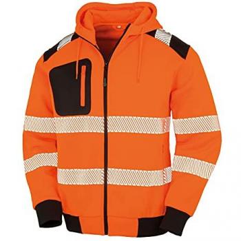 Regatta Recycelter Sicherheits-Hoodie in Orange