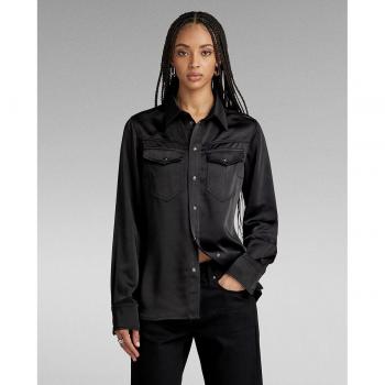 G-Star RAW Women's Slim Shirt - Black - Size XS