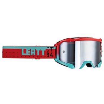 Masque écran Leatt Velocity 4.5 Iriz - fuel/argent - TU