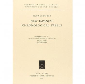 New Japanese Chronological Tabels. Ediz. illustrata