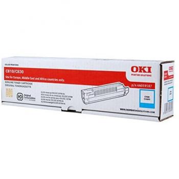Cartouche de toner OKI 44059107 Original Cyan