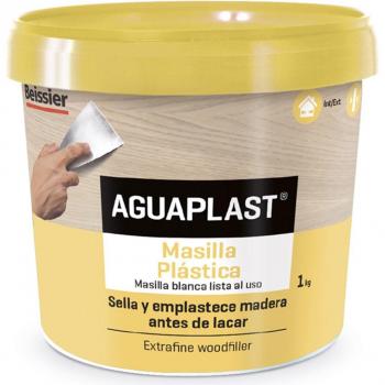 Beissier - Masilla para Restauración, Adhesiva y de Emplastecido (Plástico, Aguaplast) 1kg