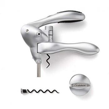 Corkscrew Rabbit Silver by Metrokane