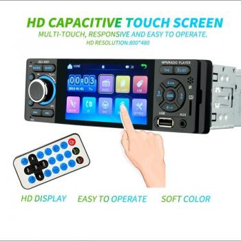 Autoradio Bluetooth 12 V 1DIN 4’’ Tactile