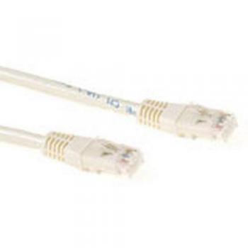 ACT 7m Cat6a U/UTP Kabel Elfenbein