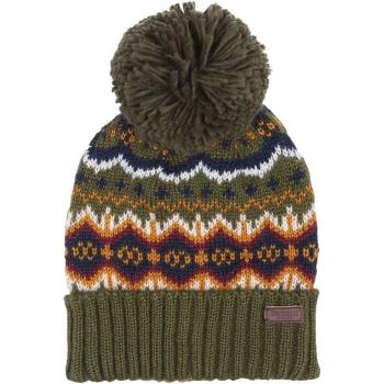 Berretto Fair Isle Barbour - Uomo - Oliva