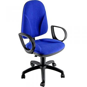 Sedia operativa girevole Unisit Team TMTMI Eco smart - schiuma sagomata - rivestimento Eco blu - TMTMI/EB