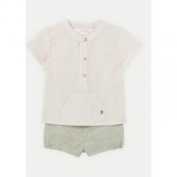 Completo Mayoral 1221 Camicia + Pantaloncini Multicolore Regular Fit