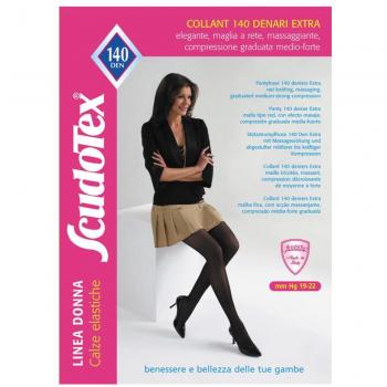 Scudotex collant extra, 140 denari, misura 4, fumo