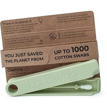 Hisopo Reutilizável LastSwab Basic Verde com Estojo