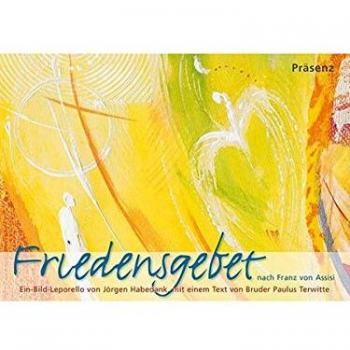 Leporello 'Friedensgebet'