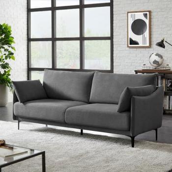 Sofá industrial 3 plazas SICAAN gris oscuro