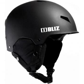 Capacete Preto Bliz Boost para Crianças