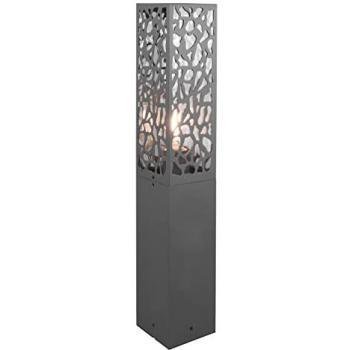 GD TRIO Lampione Giardino Esterno Palo Alto ip 44 Antracite h 60 cm Cooper