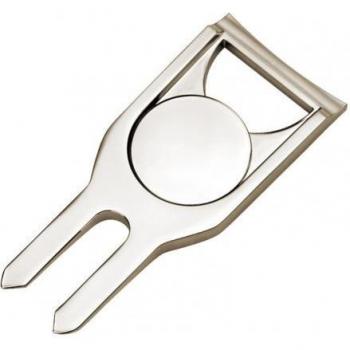 Limpiador de pitch y tenedor de golf