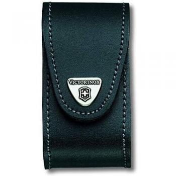 Victorinox Leather Pouch 3.5cm x 10cm Black