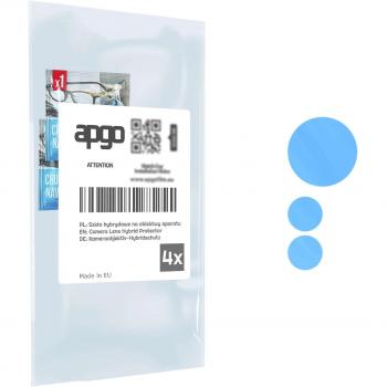 Cubierta Antirruido APGO 4X - Lente de Cámara Vidrio 9H para ZTE Blade V41