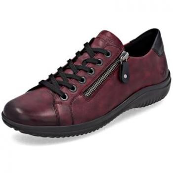 Baskets en cuir Remonte Eagle Rouge Combi