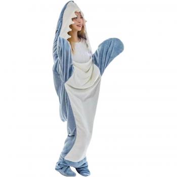 Sweat à Capuche Requin Flanelle Confortable