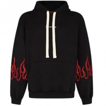 Herren‑Kapuzenpullover „Feuerwerk“ – leichtes Stickerei‑Sweatshirt