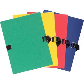 EXACOMPTA A4 Dokumentenmappe, dunkelblau, Karton