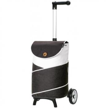 Andersen Einkaufstrolley Unus Shopper Fun mit Tasche Jarl – Blau
