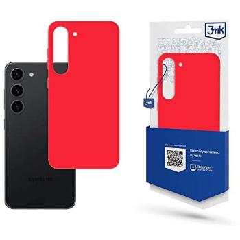 Cover Silicone 3MK Samsung S23 Rosso