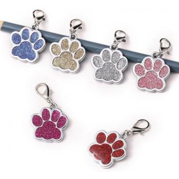 20pcs Engraved Dog and Cat ID Tags - Anti-Loss Name Identification Accessories