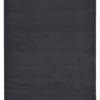 Maestro Collection Solid Design Rug - Dark Grey