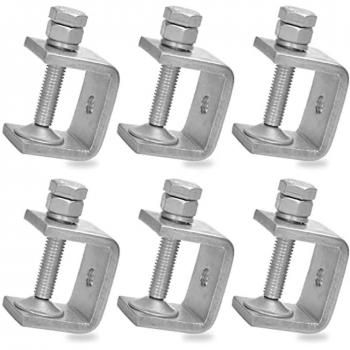 Mini Abrazadera U de 6 Piezas para Trabajo en Madera