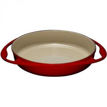 Le Creuset Gusseisen Tatin-Form, 28 cm, Kirschrot