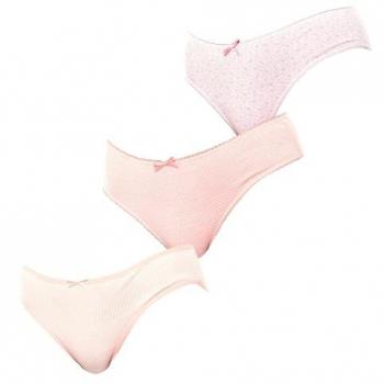 Dames Katoenen Slip Pakket – 3 Stuks – KL10000