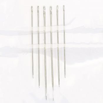 Hand Sewing Darning Needles - Stainless Steel with Side Opening