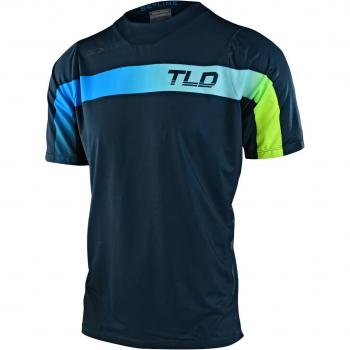 Maillot de vélo Skyline Jet Fuel TL White Blue – Troy Lee Designs – L