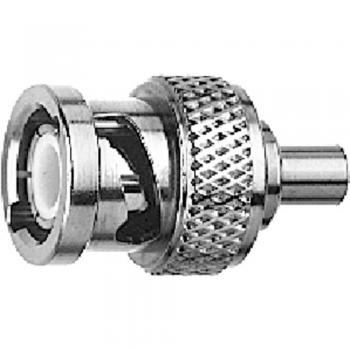 Telegärtner J01000A0027 Connettore bnc Spina dritta 50 ω 1 pz