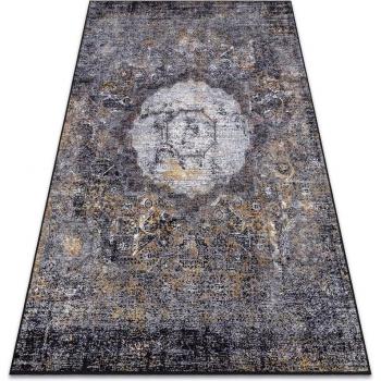 RugsX Grey Rosette Carpet