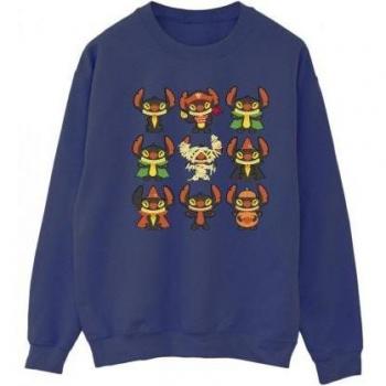 Disney Women's Black Lilo & Stitch Costume Sweatshirt