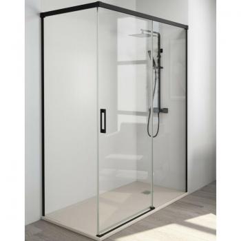 Mampara Rectangular de Ducha 130 cm Acceso Frontal