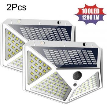 Lámpara Solar PIR con Sensor de Movimiento