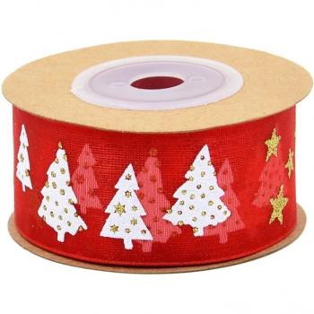 5m Christmas Ribbon for DIY Decorations