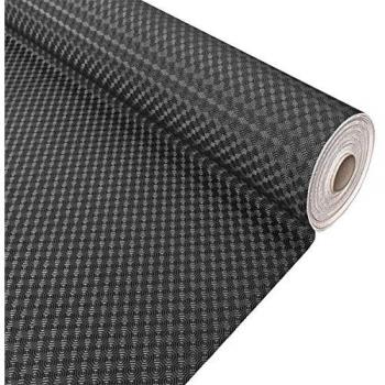 Nappe Antidérapante Antitaches PVC Noir 140x500 cm
