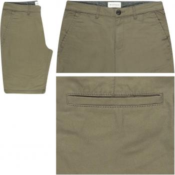 Tom Tailor Baumwoll Bermuda Shorts dusty olive green 31