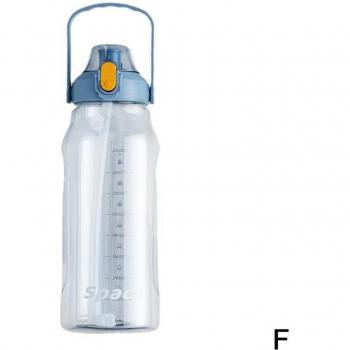 2000ml Adventure Water Bottle with Time Marker